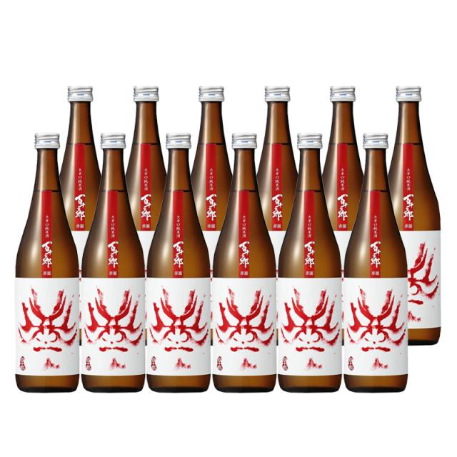 百十郎 大辛口純米 赤面 720ml 1ケース 12本入り 日本酒 清酒 送料無料 北海道 沖縄は送料1000円加算