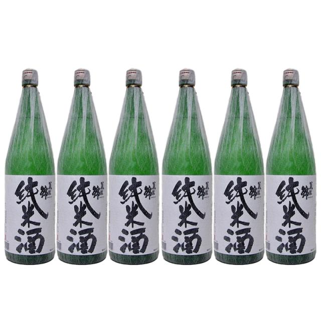 美濃錦 純米 1.8L 1ケース 6本入り 1800ml 日本酒 清酒 送料無料 北海道 沖縄は送料1000円加算 クール便は800円加算