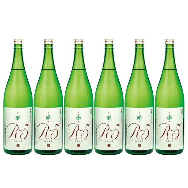 千代緑 純米吟醸 R-5 1.8L 1800ml 1ケース 6本入り 日本酒 清酒 奥田酒造店 送料無料 北海道 沖縄は送料1000円 クール便は800円加算 ダンボール配送