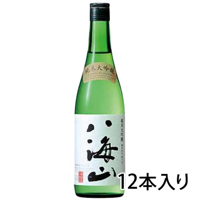 八海山 純米大吟醸 720ml 日本酒 清酒 八海醸造 新潟県 1ケース 12本入り
