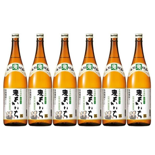 麦よかいち 麦焼酎 25度1.8L瓶 6本セット 宝酒造 本格焼酎 北海道 沖縄は送料＋1000円をご注文処理時に加算