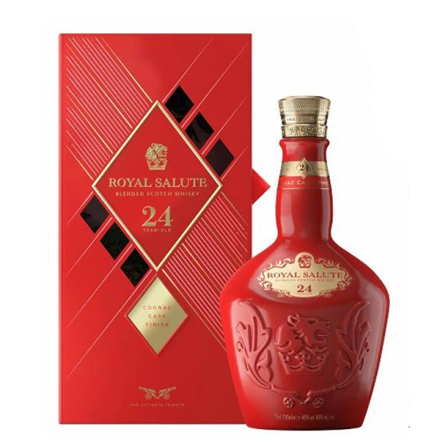 【古酒】ロイヤルサルート 21年 スコッチウイスキー　赤　最終値下げ ROYAL SALUTE(CHIVAS REGAL) ロイヤルサルート 21年 スコッチ