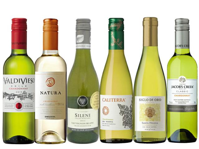 飲みきりサイズ！ コスパの光る南半球 ハーフ白ワイン６本セット ワイン 送料無料 北海道 沖縄は送料1000円の通販は 5,180円