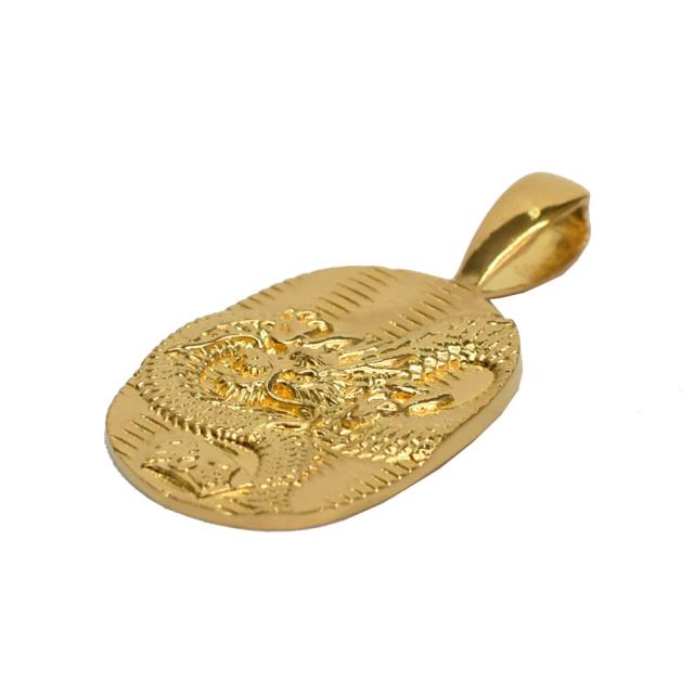 送料無料】純金 K24 ドラゴンペンダントTOPの通販はau PAY マーケット