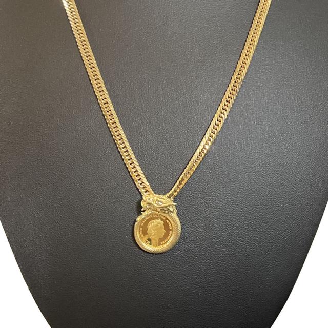 純金 K24 ソロモン諸島 ホースコイン 馬 1/25oz 金貨 K18 ドラゴン 龍