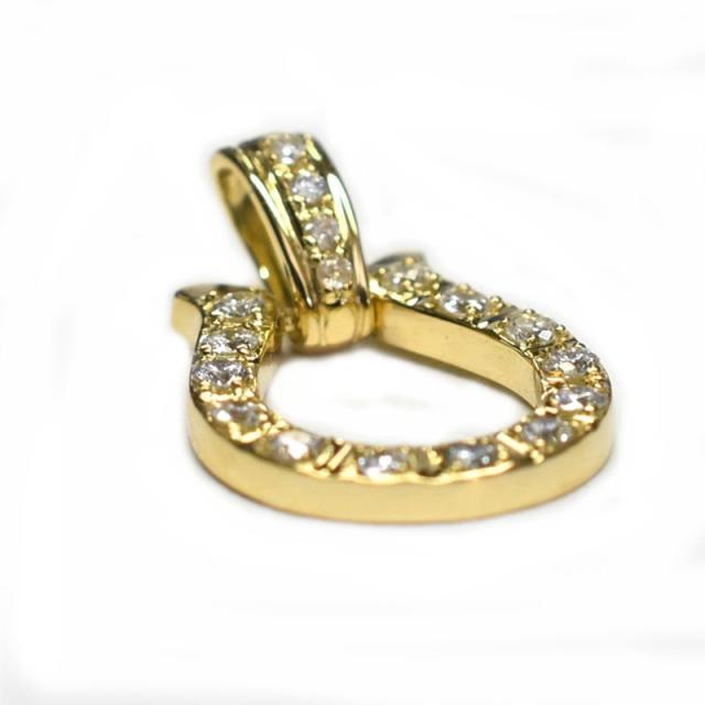K18　天然ダイヤ　0.3ｃｔ_4