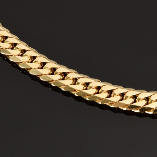 K18　18金　喜平　ブレスレット　六面ダブル（30g-18cm）中留（中折れ） 7mm 　6面ダブル（造幣局検定マーク刻印入）kihei　最安値 挑戦　喜平ブレスレット K18 18金 喜平ブレスレット 六面ダブル（30g-18cm）中留（中折れ） 7mm