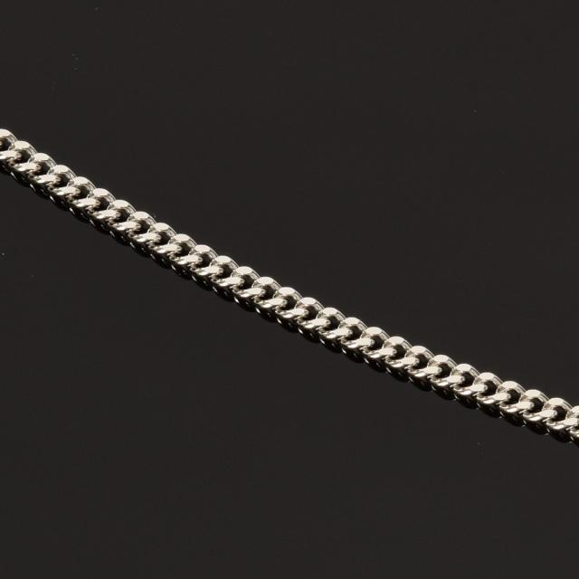 喜平ネックレス Pt850 プラチナ 喜平ネックレス 二面(10g-40cm)引輪 