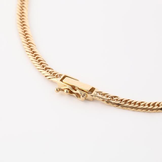 新品 18金 喜平 アンクレット K18 8面カットトリプル 6g 23cm 造幣局