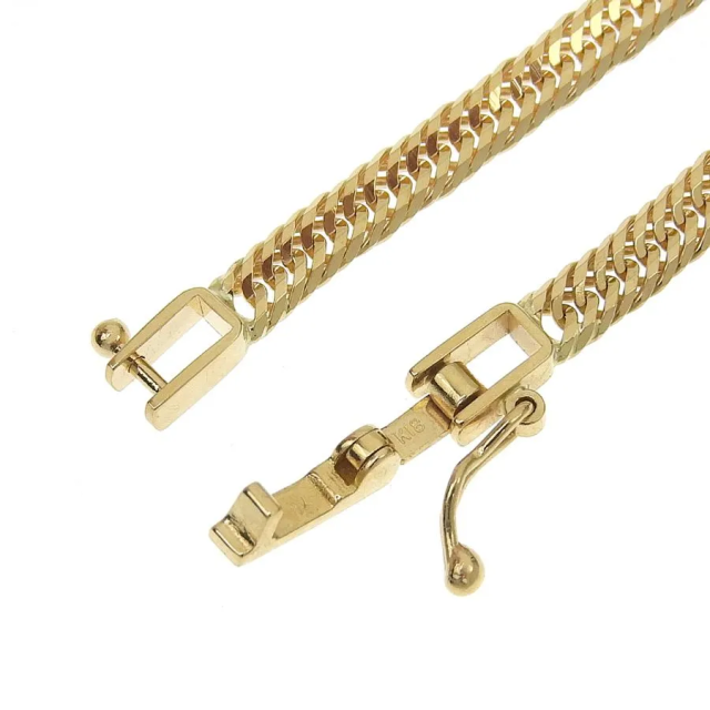 K18アンクレット12面トリプル k18 喜平 12面トリプル 12g 18金 喜平