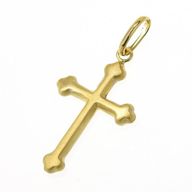 K18 18金　十字架　 クロス　ペンダントップ 18金 ペンダントトップ 十字架 クロス ゴールド K18 メンズ レディース