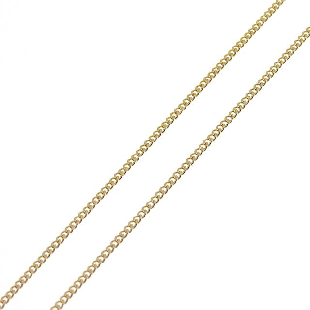 喜平チェーンネックレス K18 18金 2面カット 0.24φ 幅0.8mm 長さ50cm 約1.4g キヘイ チェーン （造幣局検定マーク刻印入）_2