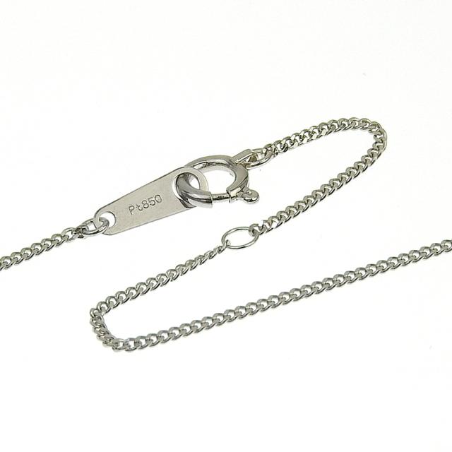 ♡ベネチアン ネックレス♡Pt850 幅1.0mm 40cm 造幣局刻印 ベネチアン
