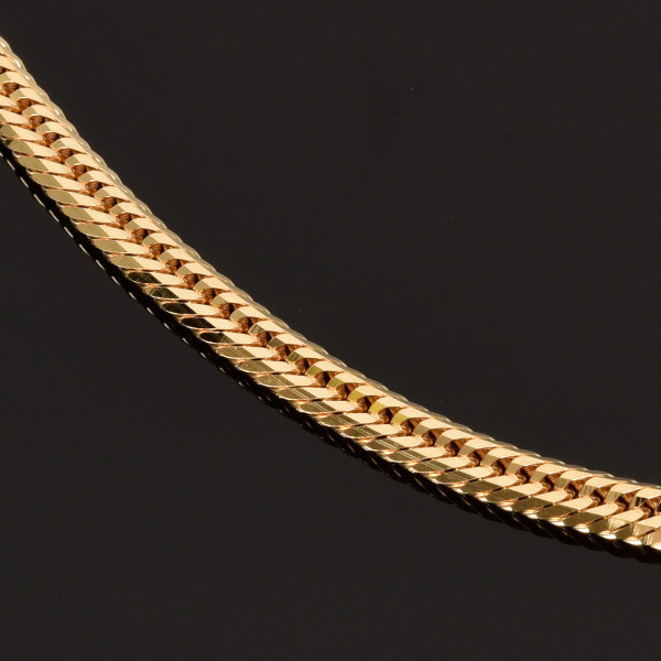 18k ネックレス 12 面トリプル 喜平ネックレス 20g 45cm 18金 喜平