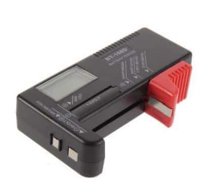 電池 測定 乾電池 ボタン電池 バッテリーテスター バッテリーチェッカー バッテリーチェック 電池残量測定器 ブラック Bt 168dの通販はau Pay マーケット Unveil