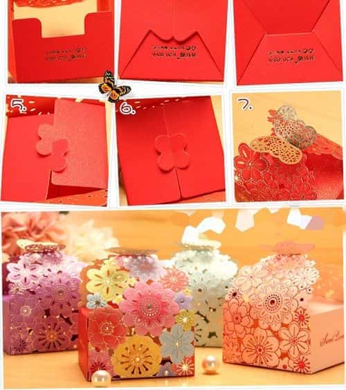 かわいい お花 の ラッピング ボックス ピンク ｌの通販はau Pay マーケット Unveil