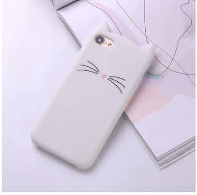 大人気 ネコ カバー Iphone7 用 ケース カバー シリコン 可愛い 白猫の通販はau Pay マーケット Unveil
