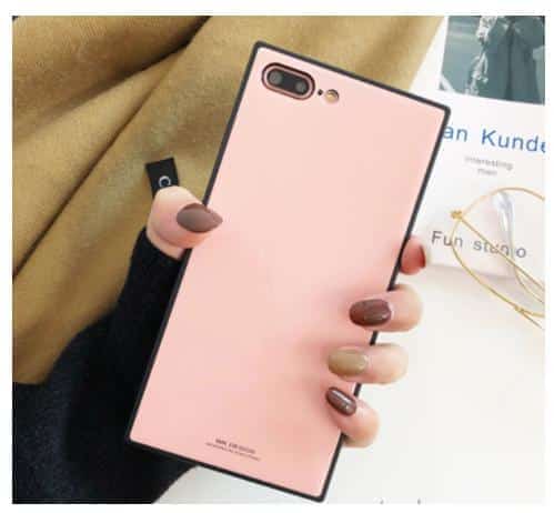 オシャレ ケース スクエア Iphone X ケース ピンクの通販はau Pay マーケット Unveil