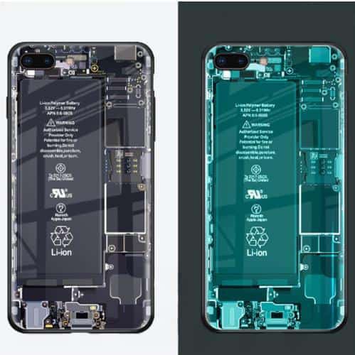 スケルトン 基板 Iphonexs X ケース 暗闇でキラキラ輝く 蛍光効果 Tpu ソフト 耐衝撃 強化ガラス 携帯カバー 5 8インチ 光るの通販はau Pay マーケット Unveil