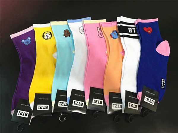 BTSグッズ 靴下 ビーティー21 防弾少年団 BT21 レディース メンズ ソックス 女の子 男の子 春秋 韓国 男女兼用 bts靴下 おしゃれ  可愛い の通販はau PAY マーケット - White Wings