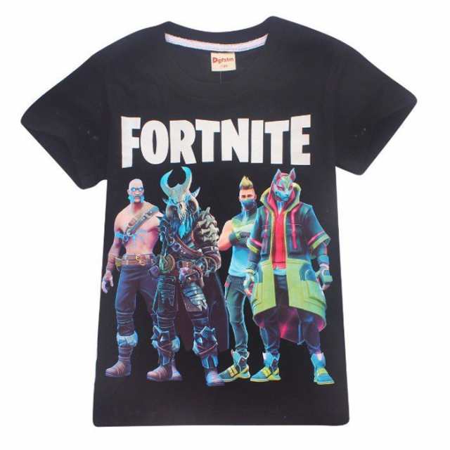 Tシャツ Fortnite フォートナイト ティーシャツ 半袖 ゲーム キャラクター 4カラー 1cm 130cm 140cm 150cm 160cmの通販はau Pay マーケット Yolili Au Pay マーケット店