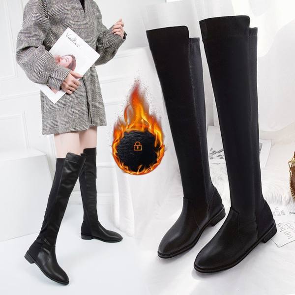 ニーハイブーツ スノーブーツ ロング レディース 女性 保温ウェッジソール ムートンブーツ ラウンドトゥブーツ カジュアルブーツ 防寒ブの通販はau Pay マーケット Yolili Au Pay マーケット店