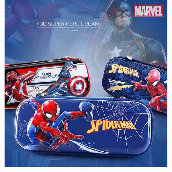 ディズニー マーベル キャプテンアメリカ スパイダーマン ペンケース 筆箱 ペンポーチ 文房具 大容量 ブランド 男の子の通販はau Pay マーケット Yolili Au Pay マーケット店