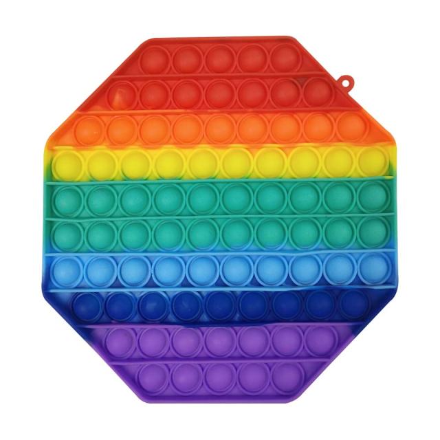 スクイーズ玩具 ストレス解消グッズ 減圧おもちゃ プッシュポップ