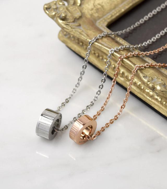 ペアネックレス 2本セット 金属アレルギー ステンレス サージカル 