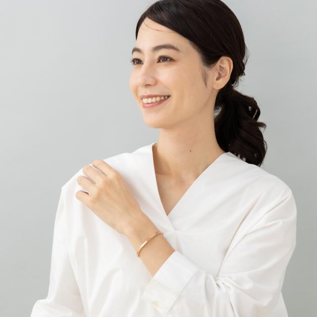 ペアバングル カップル 刻印 つけっぱなし 金属アレルギー対応 ステンレス シークレットダイヤモンド 大人 シンプル メッセージ スティールシルバーカラー ローズゴールドカラー テラグラティア Terra-gratia PairBangle gbsg133pair_2