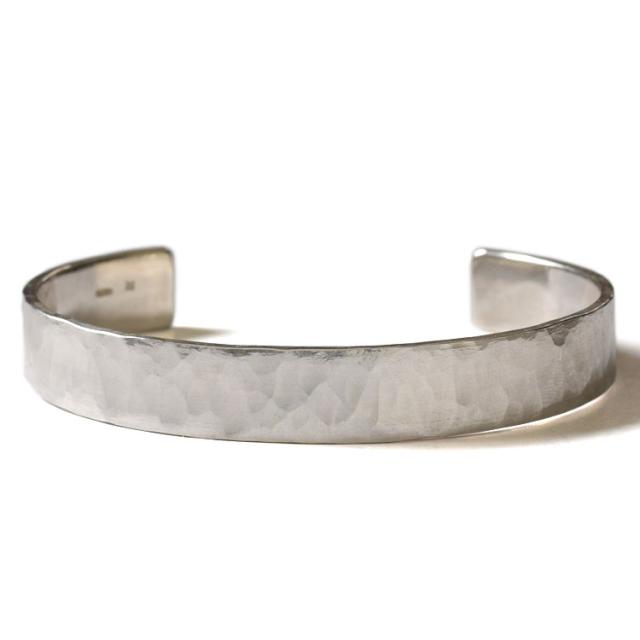 バングル silver925 槌目 ゴツめ ツチめのバングル(太) メンズ