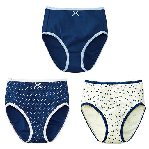 制服 学生服 ジュニア ティーンズ下着 小 中学生 高校生 色柄たくさんショーツ 柄違い3枚組 綿100 身生地 S M L Ll 2671 の通販はau Pay マーケット セシール