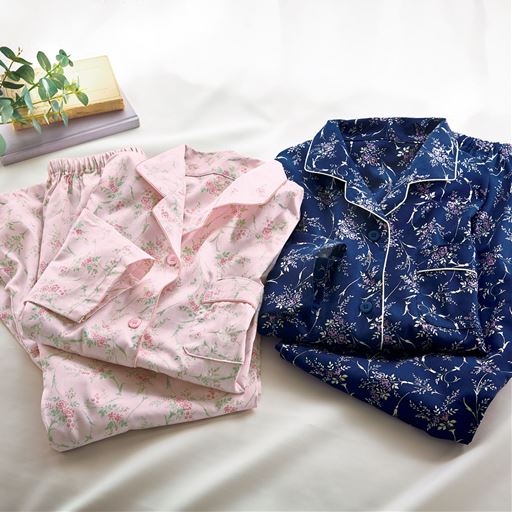 女性下着 レディース パジャマ ルームウェア 日本製のサテンパジャマ 綿100 3l 2144 の通販はau Pay マーケット セシール