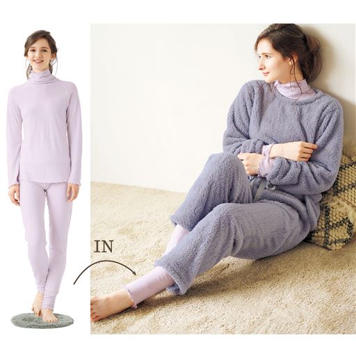 女性下着 レディース 肌着 インナー 腹巻き 毛糸のパンツ パジャマインナー 腹巻付きボトム M L Ll 1752 2146の通販はau Pay マーケット セシール