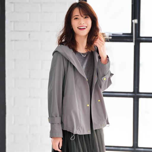 レディースファッション レディース ぽっちゃりさんサイズ ショート丈マウンテンパーカー 花粉対策 はっ水 L Ll 3l 2210 の通販はau Pay マーケット セシール