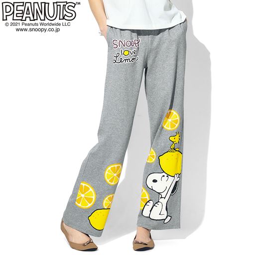 女性下着 レディース パジャマ ルームウェア 部屋着 コットン100 長パンツ Snoopy 3l 2655 の通販はau Pay マーケット セシール