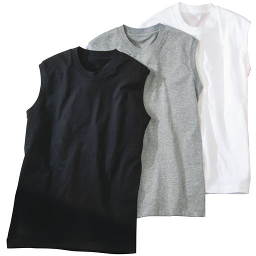 メンズファッション メンズ トップス タンクトップ 男の綿100 スリーブレス丸首 2枚組 3l 5l 2658 の通販はau Pay マーケット セシール