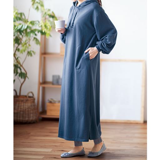 女性下着 レディース パジャマ ルームウェア 部屋着 バーゲン ミニ裏毛のパーカーワンピース 3l 3233 の通販はau Pay マーケット セシール