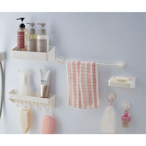 キッチン 雑貨 日用品 バス用品 ランドリー バス収納 マグネット式浴室収納 D ウォールラック 2614 3071の通販はau Pay マーケット セシール