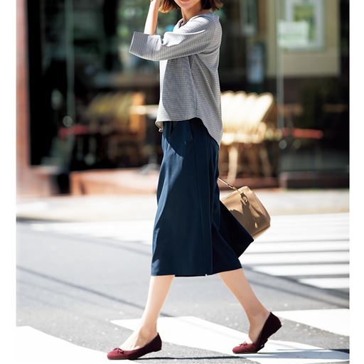 さらさら ガウチョパンツ 接触冷感 Uvカット 3l セシール レディース 1126 の通販はau Pay マーケット セシール