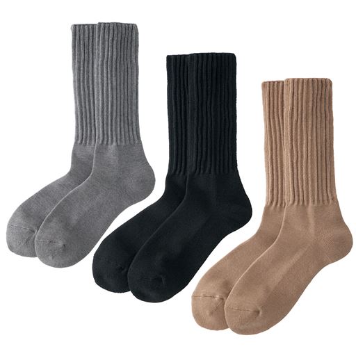 メンズ下着 メンズ 靴下 ソックス 男のあったか足底パイル分厚いクルーソックス 履き口ゆったり仕様 24 26cm 26 28cm 22 の通販はau Pay マーケット セシール