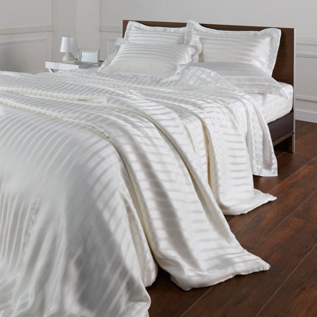 布団カバー シーツ 枕カバー ピローケース ≪お得な2枚組≫ 洗えるオールシルクサテン織り ピローケース ホワイト 522902の通販は 9,980円