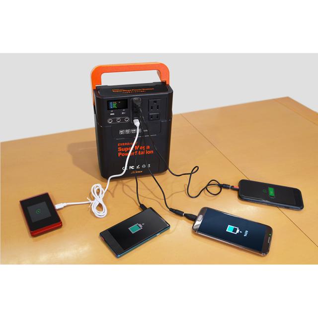 ポータブル電源 蓄電池 ソーラーパネル セット 大容量 太陽光発電 家庭用 スーパーメガパワーステーション・ソーラパネルセット AR2231_9