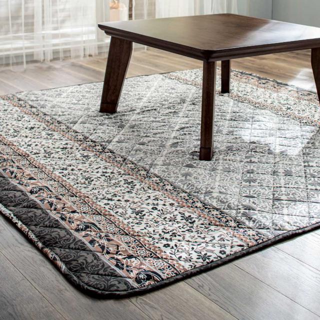 こたつ こたつ布団 ≪正方形≫ もちふわ触感のボリュームこたつ〈レイエル〉お得な掛け敷きセット 501783の通販は