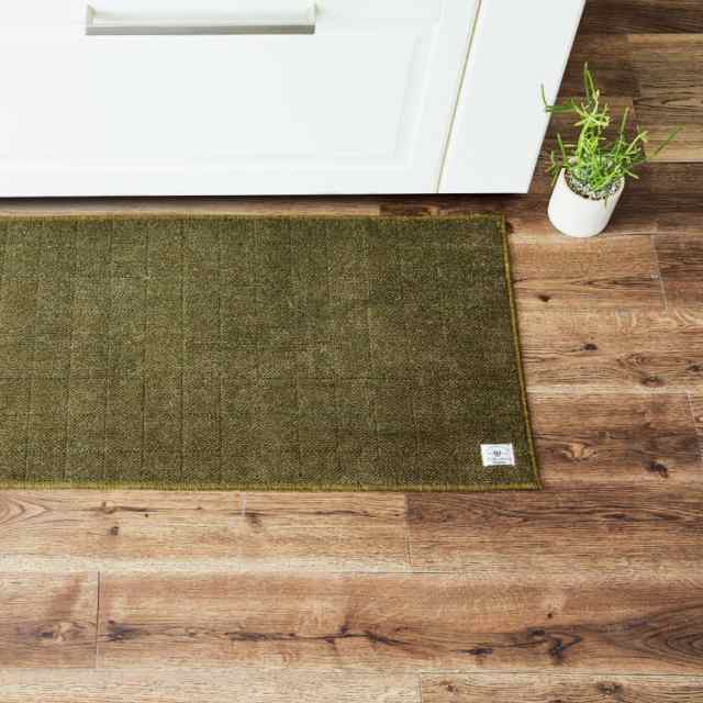 カーペット ラグ マット キッチンマット ≪約50×220cm≫ 【イージーオーダー】FLAFITヘリンボンキッチンマット 506269の通販は