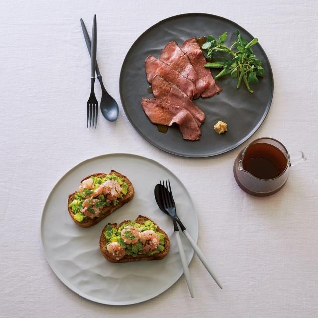 ARAS ウェーブ 大皿27.5cm 割れないお皿 特典付きの同色ペア