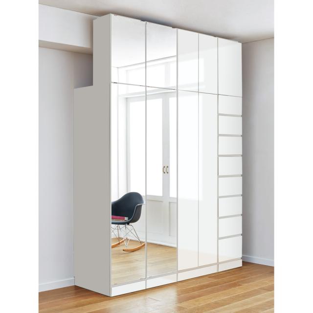 日本製】シンプルスタイルワードローブ 棚 幅57.5cm奥行56cmタイプ