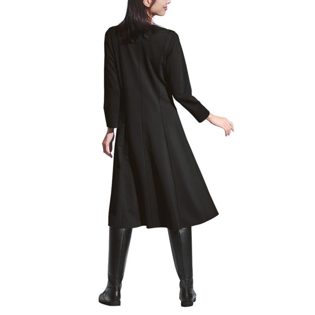 ふくれジャカードジャージー 切り替えワンピース ワンピース