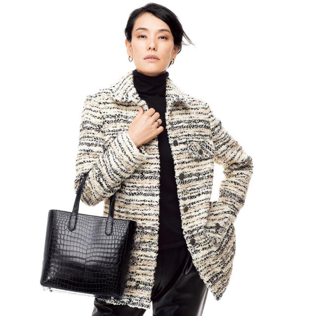 マリア・ケント社 オリジナルツイードジャケット ジャケット ツイードジャケット PC6202