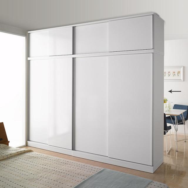 家具 収納 衣類収納 ワードローブ クローゼット 引き戸間仕切りワードローブ ハンガー 棚 幅148cm の通販はau Pay マーケット ディノス Au Pay マーケット店